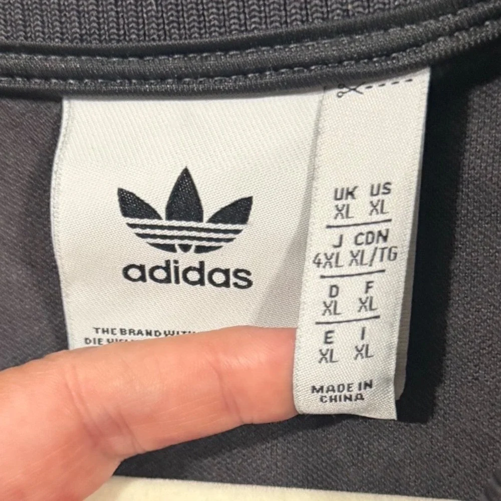 Adidas Originals Argentina AFA Track Jacket Carbon Grey Mens XL IU2155 Soccer